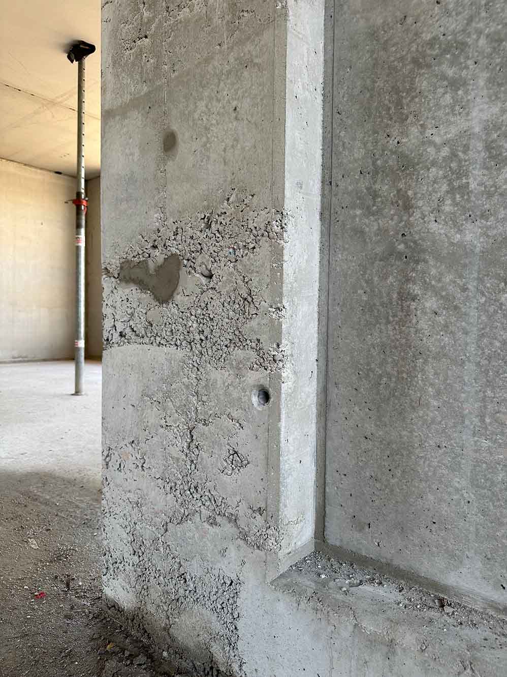 Kiesnest Detail vorher