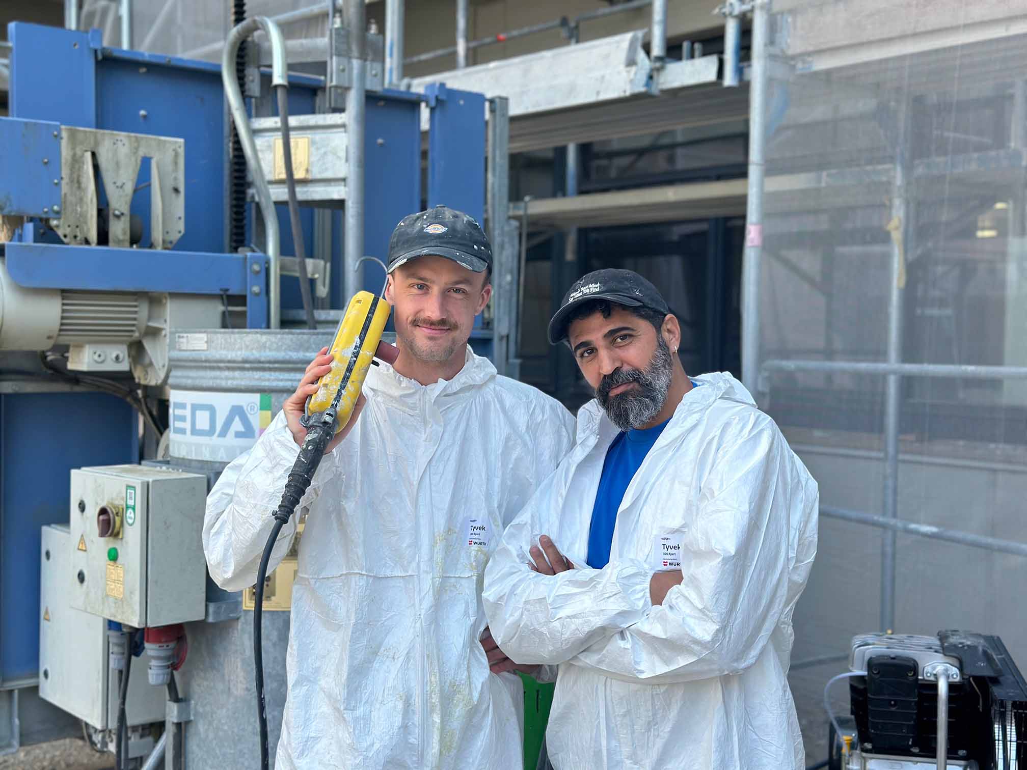 Das Orbit Werk Team bei der Arbeit